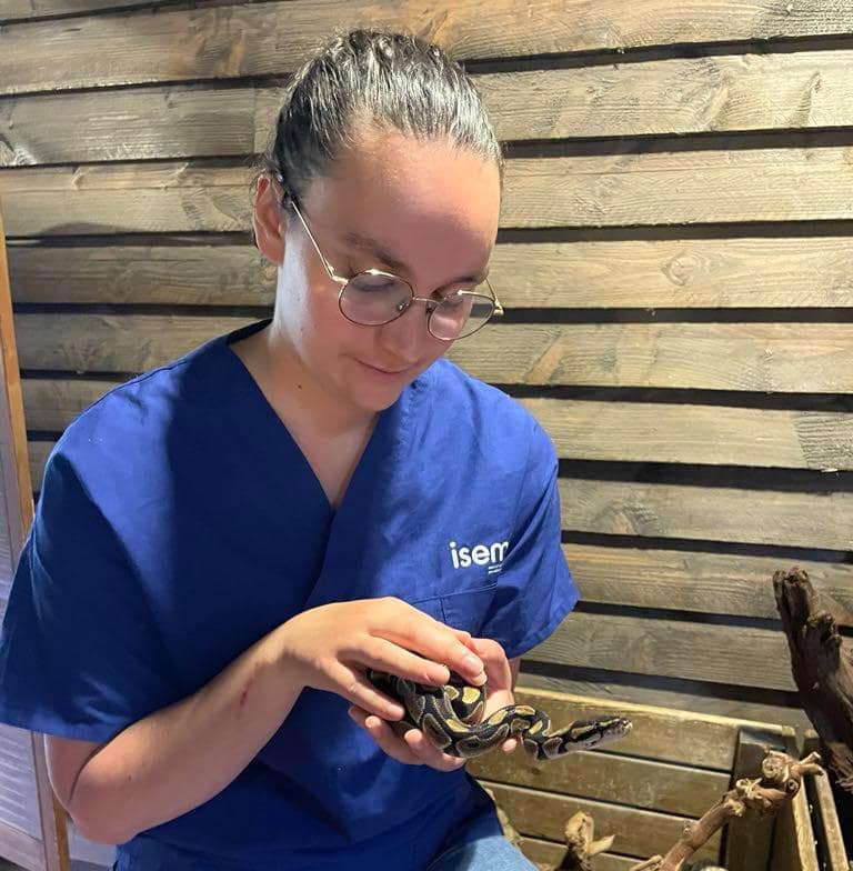 Serpent en séance. NAC